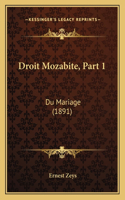 Droit Mozabite, Part 1