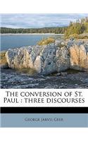The Conversion of St. Paul