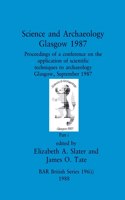 Science and Archaeology, Glasgow 1987, Part i