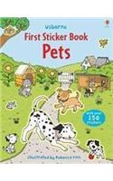First Sticker Book Pets