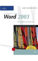 New Perspectives on Microsoft Office Word 2003, Brief, CourseCard Edition