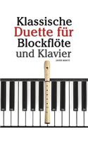 Klassische Duette Für Blockflöte Und Klavier