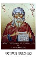 Exact Exposition of the Orthodox Faith
