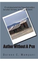 Author Without A Pen