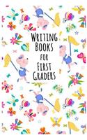 Writing Books For First Graders: Blank Journal Notebook To Write In