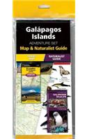 Galapagos Islands Adventure Set: Map & Naturalist Guide