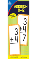 Addition 0-12 Flash Cards, Ages 6 - 8