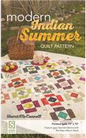 Modern Indian Summer Quilt Pattern