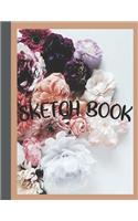 Sketch Book: Notebook for Drawing, Writing, Painting, Sketching 120 Pages, size 8.5"x 11"- best friend gifts best gifts for women and girls