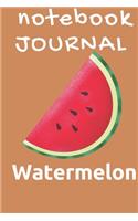 Notebook Journal Watermelon