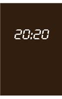 20: 20: Terminplaner 2020 A5 Braun