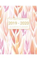 2019-2020 Academic Planner Weekly And Monthly