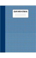 Graph paper composition notebook