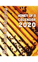 Bees & Beekeeping - Honey of a Calendar 2020: 14-Month Desk Calendar for Beekeepers and Bee Hobbyists