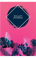 Bullet Journal: Awesome Designer Bullet Journal - 120-Page 1/2 Inch Dot Grid Trendy Pattern Notebook - 6 X 9 Perfect Bound Paperback