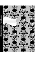 Zebra Composition Notebook