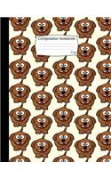 Dog Composition Notebook: Modern Cartoon Animal College Ruled Book for School and Work, Journaling and Writing Notes for Girls, Boys and Teens, for Students and Teachers
