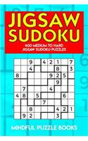 Jigsaw Sudoku: 400 Medium to Hard Jigsaw Sudoku Puzzles