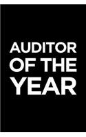 Auditor of the Year: Blank Lined Office Humor Themed Journal and Notebook to Write In: Versatile Wide Rule Interior