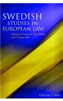 Swedish Studies in European Law - Volume 2