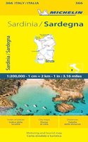 Sardinia - Michelin Local Map 366: Map