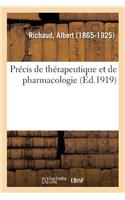 Précis de Thérapeutique Et de Pharmacologie