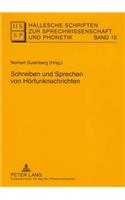 Schreiben Und Sprechen Von Hoerfunknachrichten