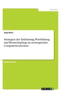 Strategien der Entlehnung, Wortbildung und Wortschöpfung im norwegischen Computerwortschatz: (German)