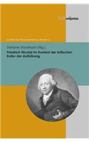 Friedrich Nicolai Im Kontext Der Kritischen Kultur Der Aufklarung