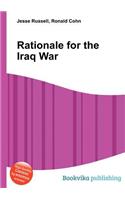 Rationale for the Iraq War