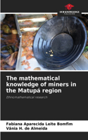 The mathematical knowledge of miners in the Matupá region