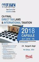Capsule Studies on DIRECT TAX LAWS & International Taxation (A.Y. 2018-19) by CA. DURGESH SINGH