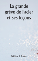 grande grève de l'acier et ses leçons