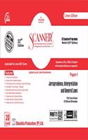 Scanner CS Executive Programme Module-I (2017 Syllabus) Paper-1 Jurisprudence, Interpretation and General Laws (Edition : 32nd) (Applicable for June 2021)
