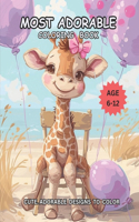 Most Adorable Coloring Book