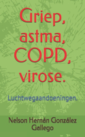 Griep, astma, COPD, virose.: Luchtwegaandoeningen.