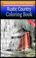 Rustic Country Coloring Book For Adults Relaxation 50 pictures