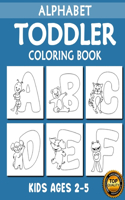 Toddler Alphabet Coloring Book