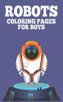 Robots Coloring Pages For Boys