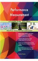 Performance Measurement A Complete Guide - 2019 Edition