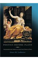 Poetics before Plato