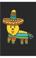 Spitz Notebook 'Cinco De Mayo' - Gift for Spitz Lovers - Spitz Journal