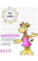 Handwriting Practice Paper