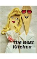 The Best Kitchen: Personal Cookbook Perfect for Your Favourire Recipes For Kitchen Home Wife and Husband; 110 Pages