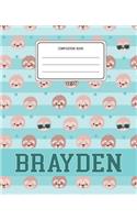 Composition Book Brayden