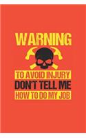 Avoid Injury