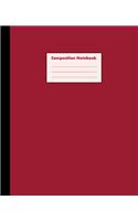 Composition Notebook