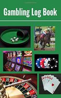 Gambling Log Book: 6 x 9 Gambler Notebook Record of Wins, Losses, Promotions & Table Notes Collage Cover (100 pages)