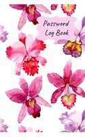 Password Log Book: New Forget Another Login Password with This Handy Record Notebook Where You Can List Your Details to Keep Them Safe. Pink & Purple Flower Design