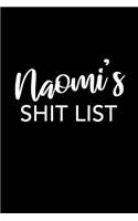 Naomi's Shit List